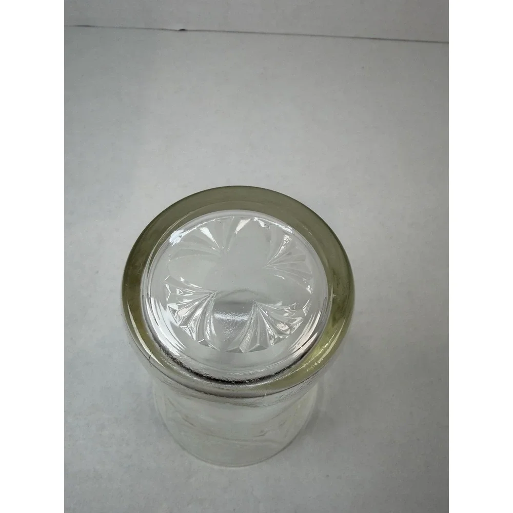Hazel Atlas Royal Lace Crystal Clear 5 1/4